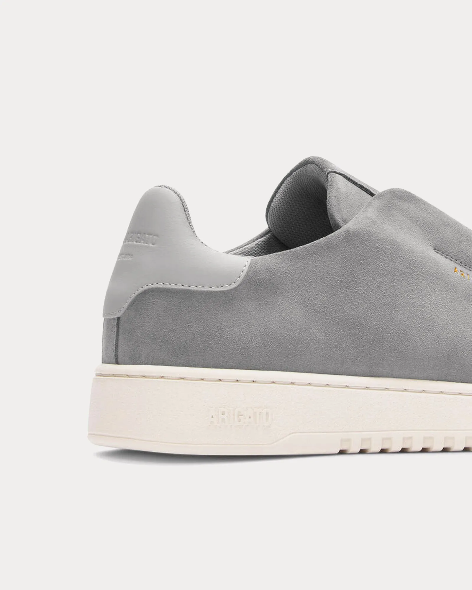 Dice Laceless Dark Grey / White Slip On Sneakers