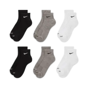 Everyday Plus Cushioned Training Ankle Socks (6 Pairs) 'Multi Color'
