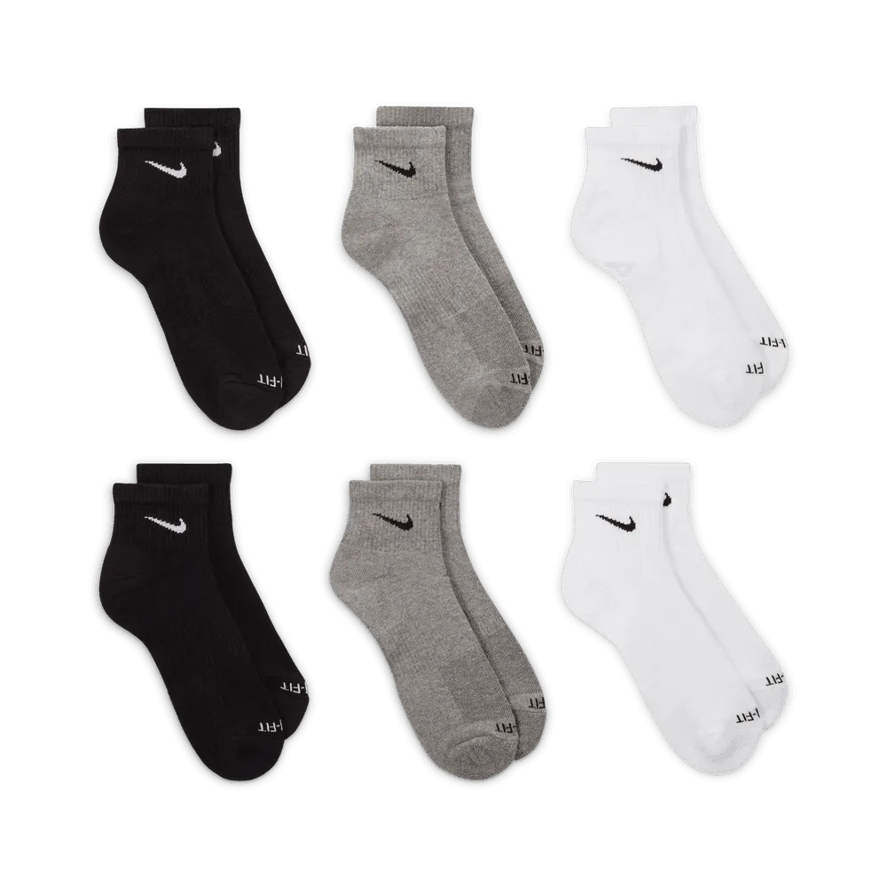 Everyday Plus Cushioned Training Ankle Socks (6 Pairs) 'Multi Color'