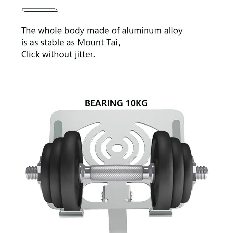 Foldable Rotating Laptop / Tablet Stand - Aluminum Alloy