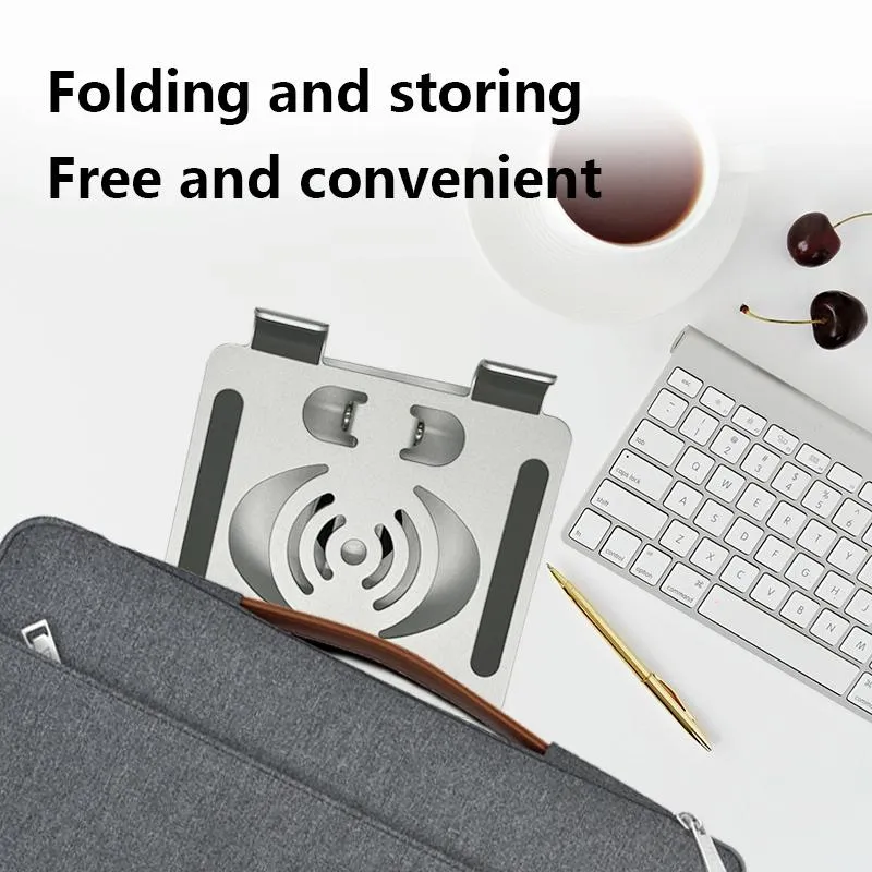 Foldable Rotating Laptop / Tablet Stand - Aluminum Alloy
