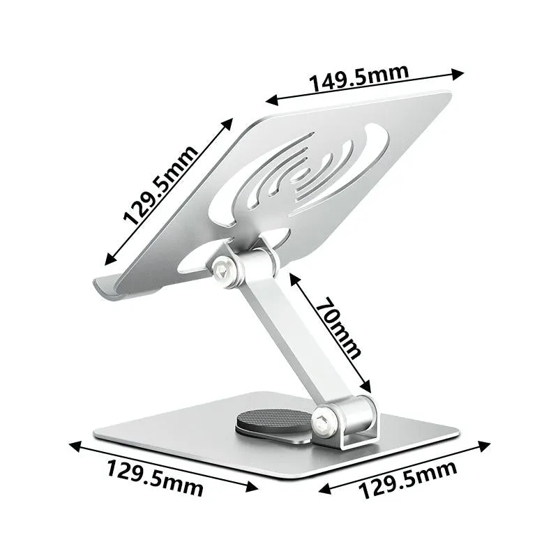 Foldable Rotating Laptop / Tablet Stand - Aluminum Alloy