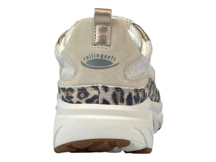 Gabor - RollingSoft 66.935.82 - White/Metallic/Leopard