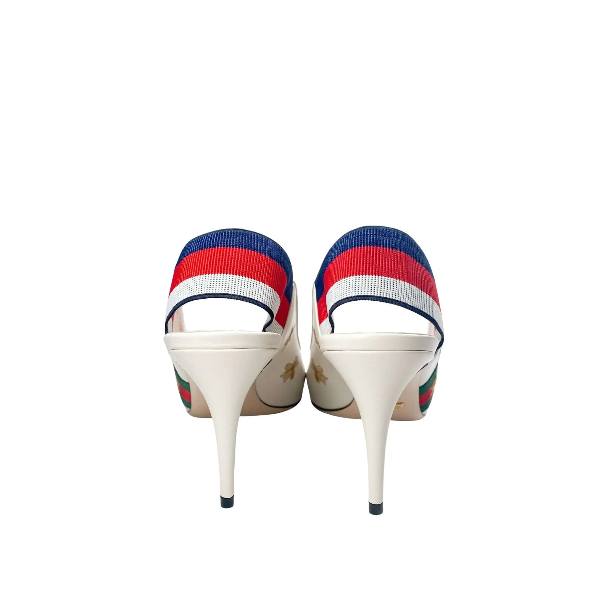 Gucci Heels with Bee and Stars