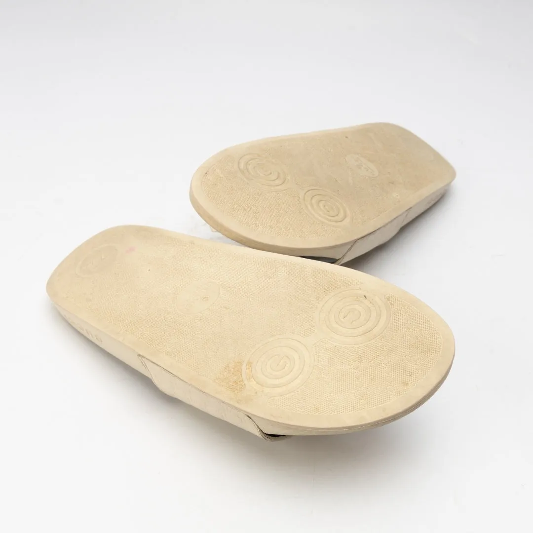 Gucci Microguccissima Soft Off-white Sandals
