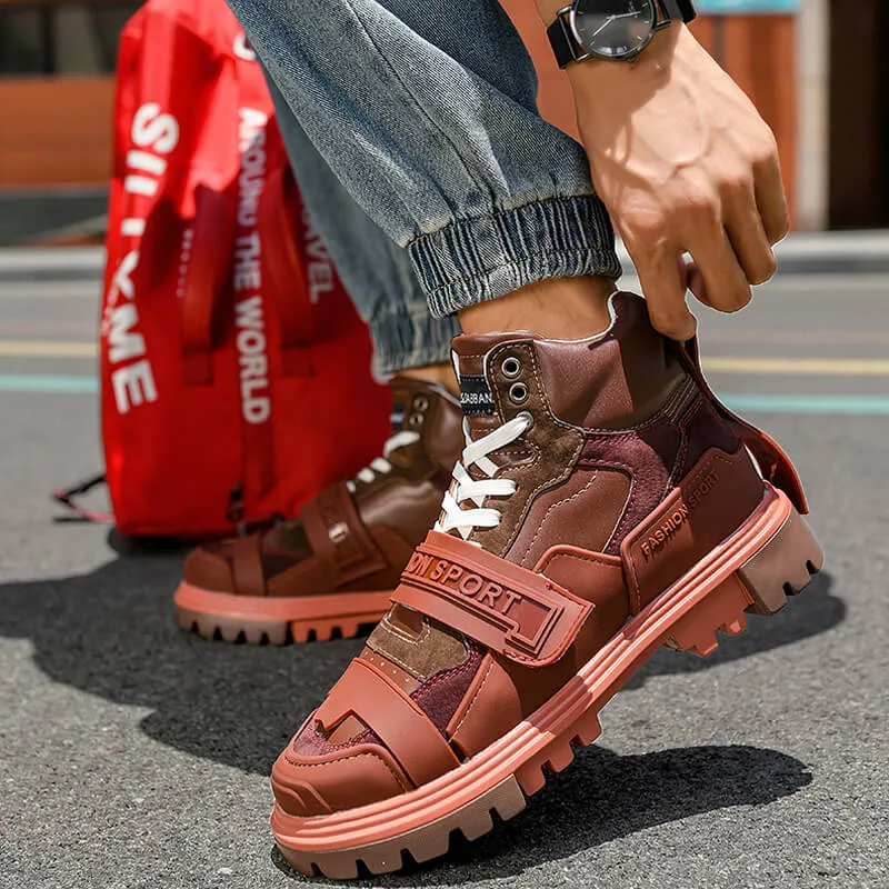 High Top Sneakers DTX100 Chunky dad shoes
