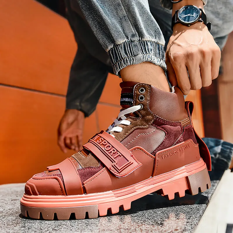 High Top Sneakers DTX100 Chunky dad shoes
