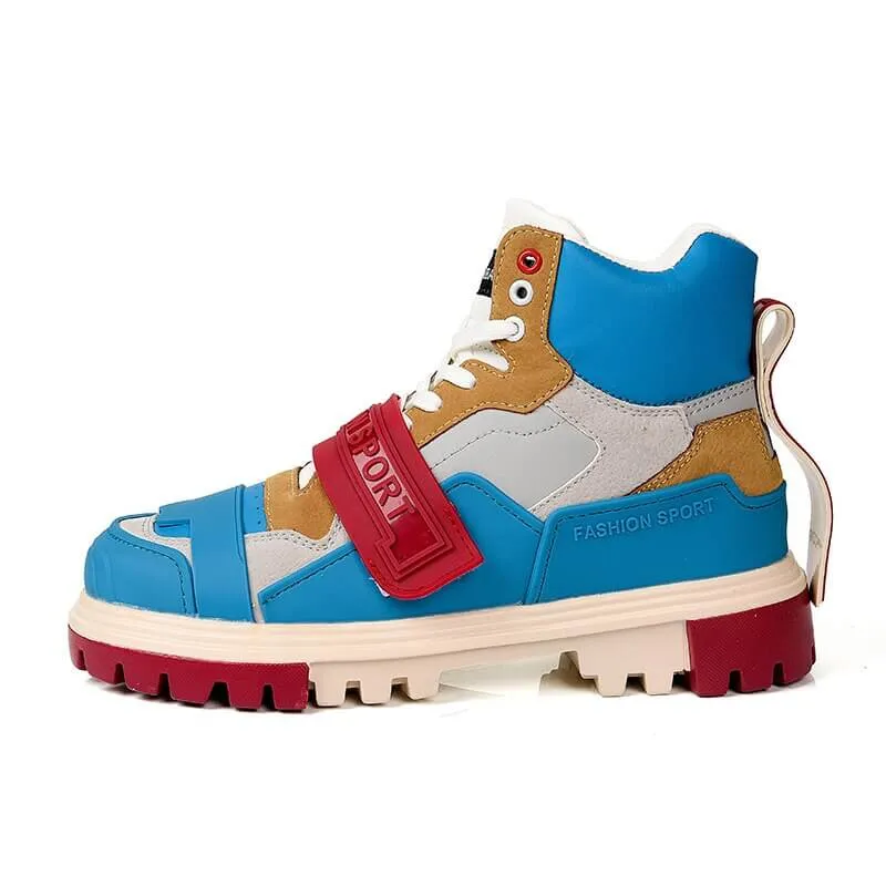 High Top Sneakers DTX100 Chunky dad shoes