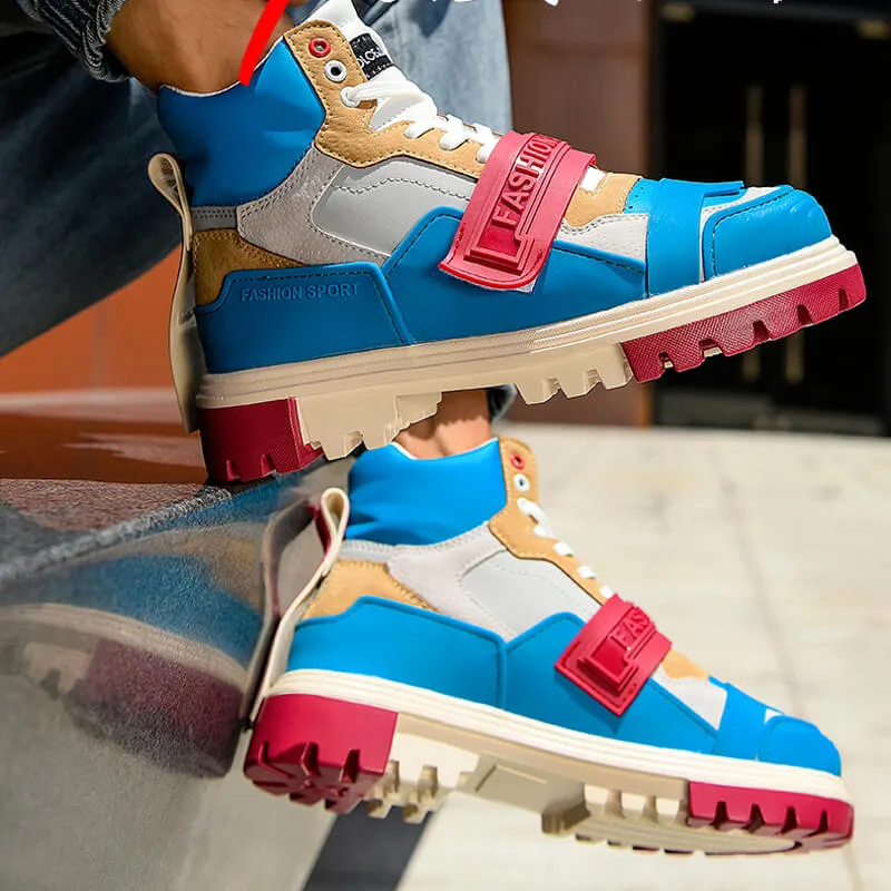 High Top Sneakers DTX100 Chunky dad shoes
