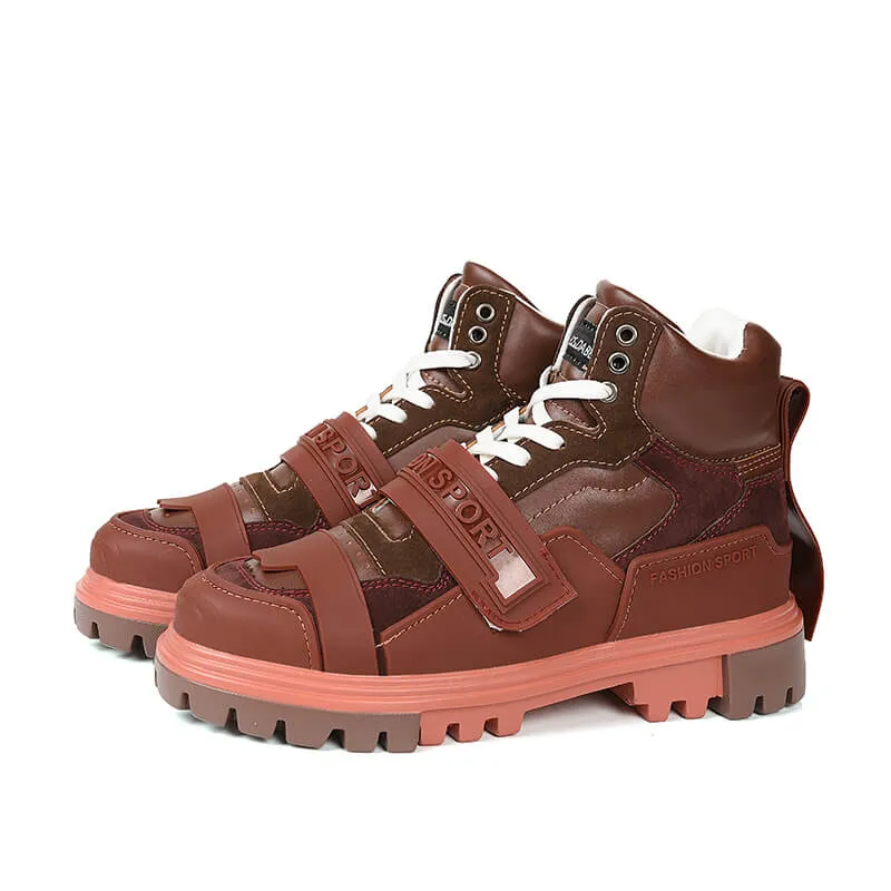 High Top Sneakers DTX100 Chunky dad shoes