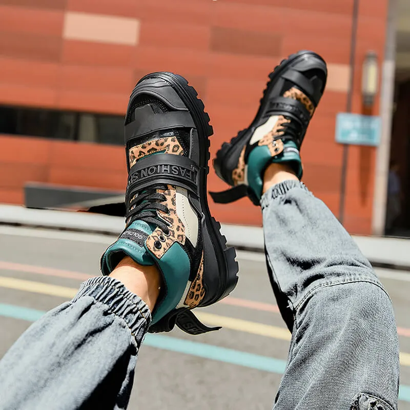 High Top Sneakers DTX100 Chunky dad shoes