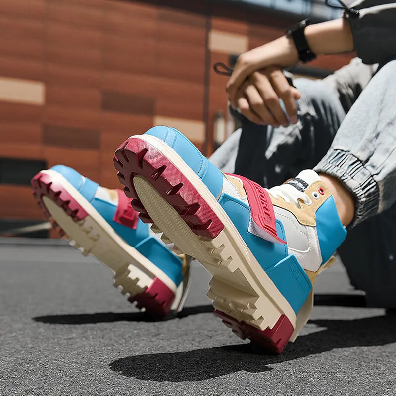 High Top Sneakers DTX100 Chunky dad shoes
