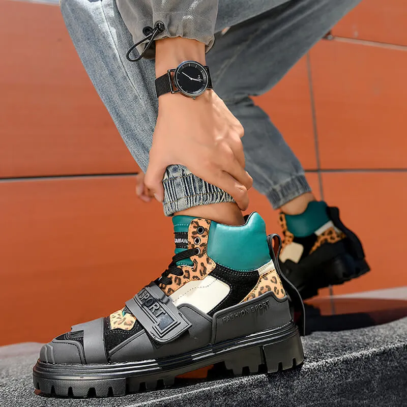 High Top Sneakers DTX100 Chunky dad shoes