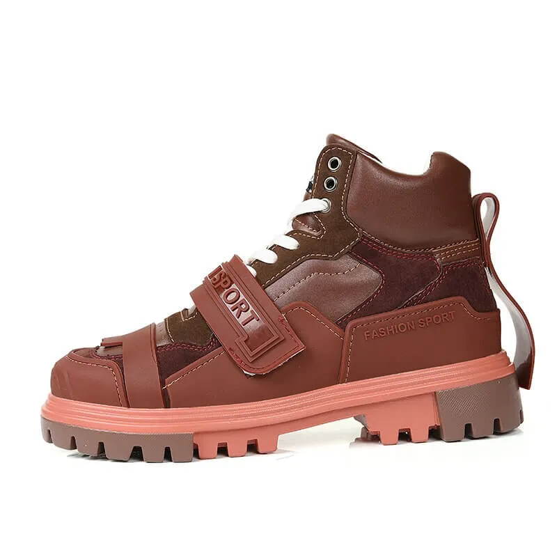 High Top Sneakers DTX100 Chunky dad shoes