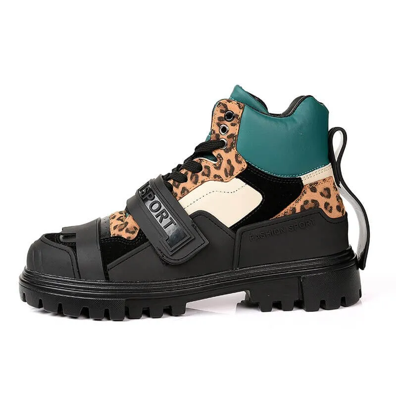 High Top Sneakers DTX100 Chunky dad shoes