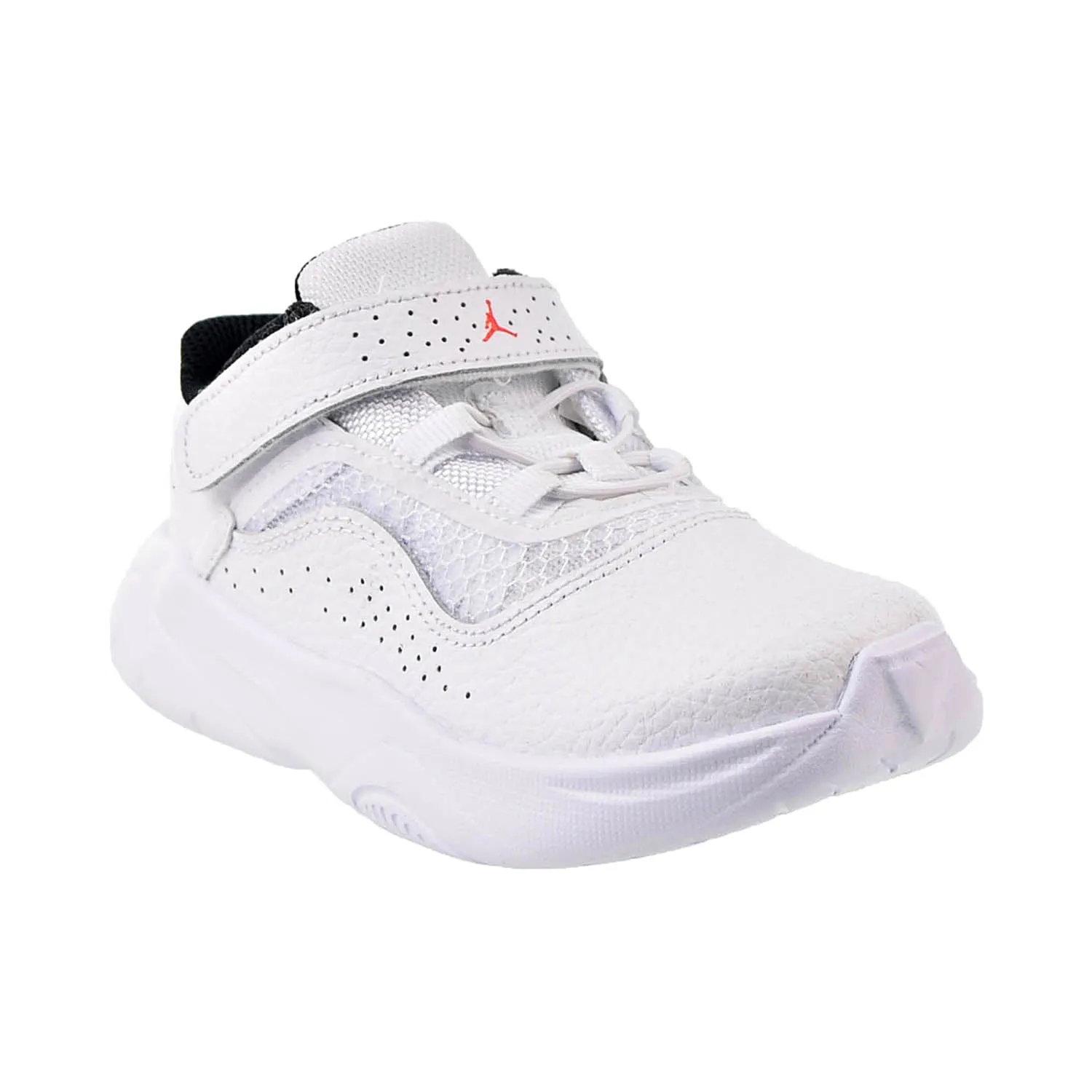 Jordan 11 CMFT Low (TD) Toddlers Shoes White-Chile Red-Black
