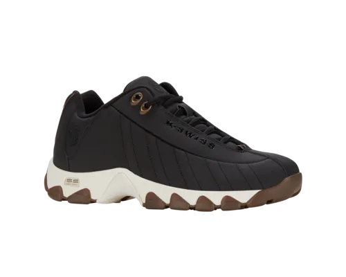 K-Swiss Men's St329 Cmf Black Dark Gum Shoes