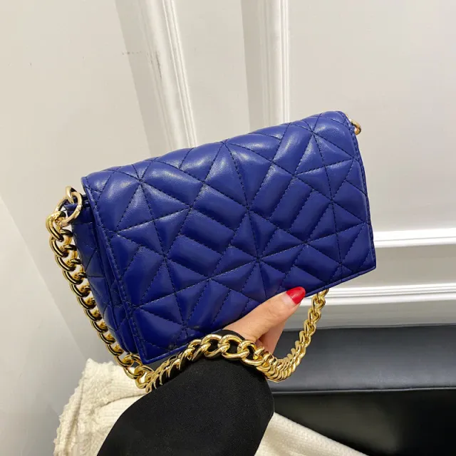 Latty Women's Minimalist Quilted Flap Handbag