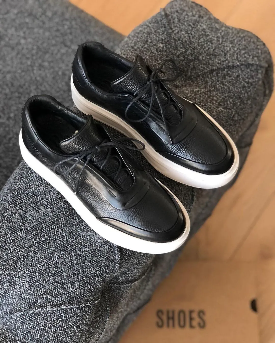 Leather Versatile Casual Sports Shoes