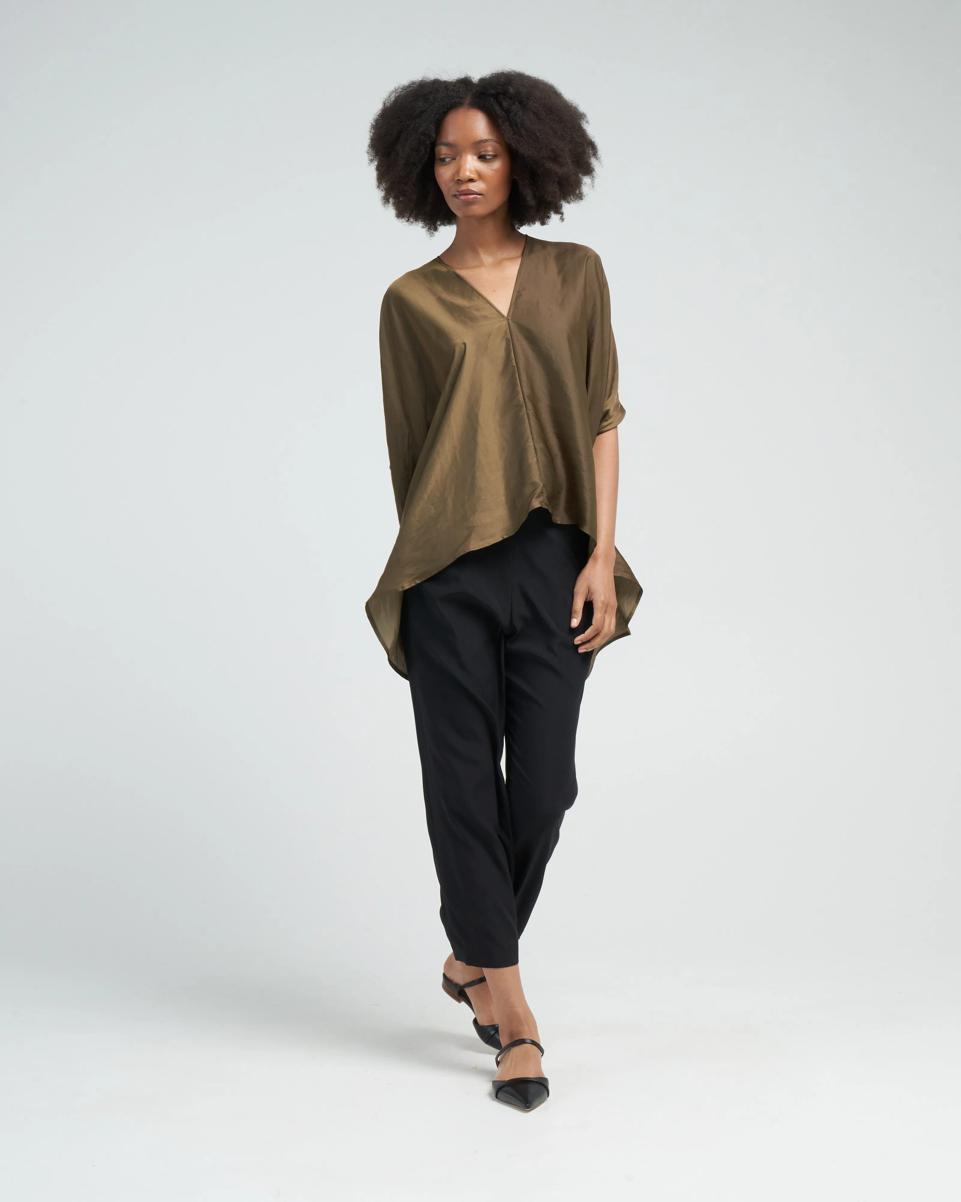 lena top - olive