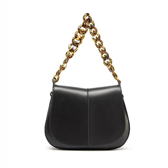 Loren Women's Leather Handbag With Chain