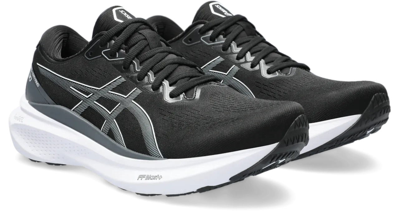 Men’s Gel-Kayano 30 WIDE (002 - Black/Sheet Rock)