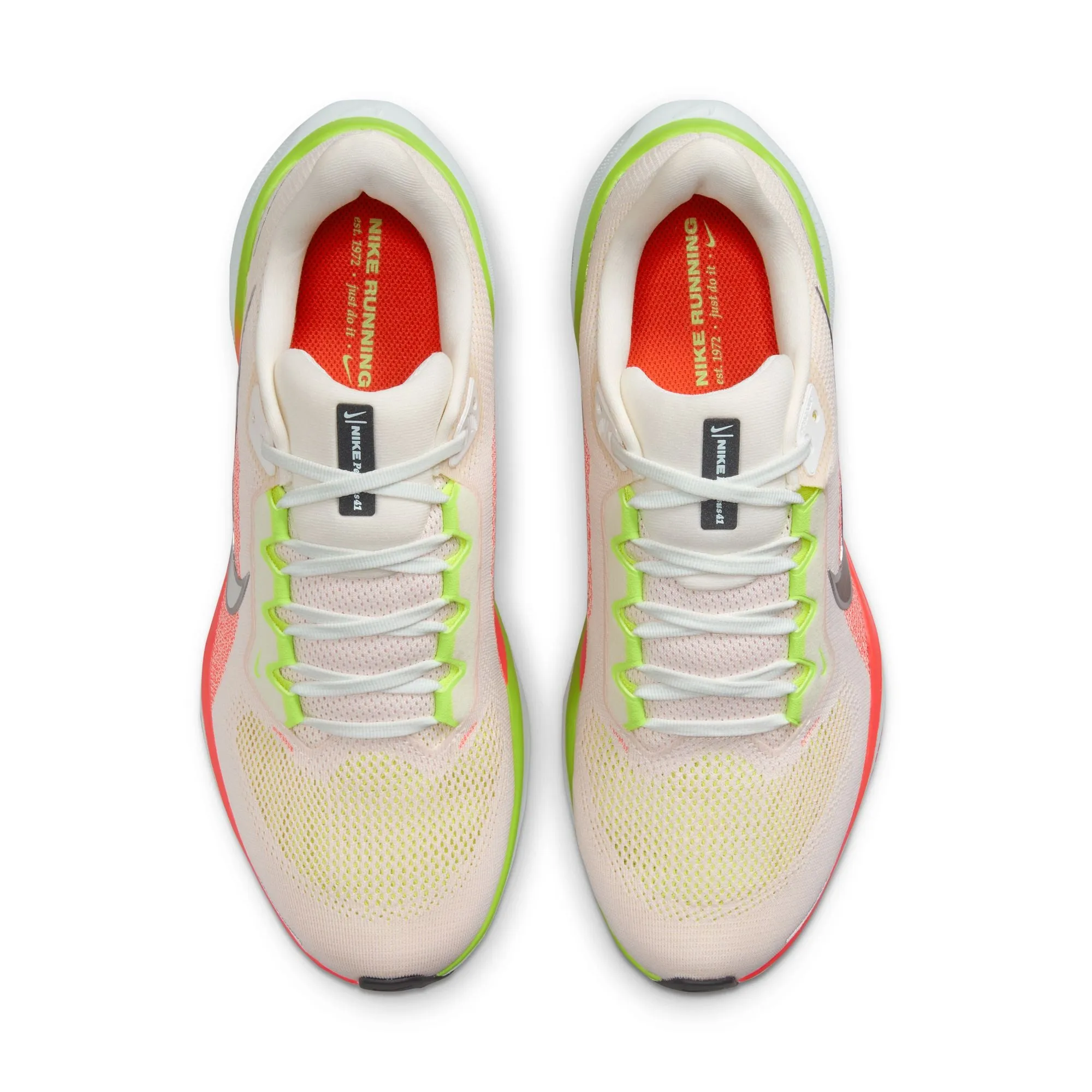 MEN'S PEGASUS 41 - D - 100 SUMMIT WHITE/CHROME-BRIGHT CRIMSON