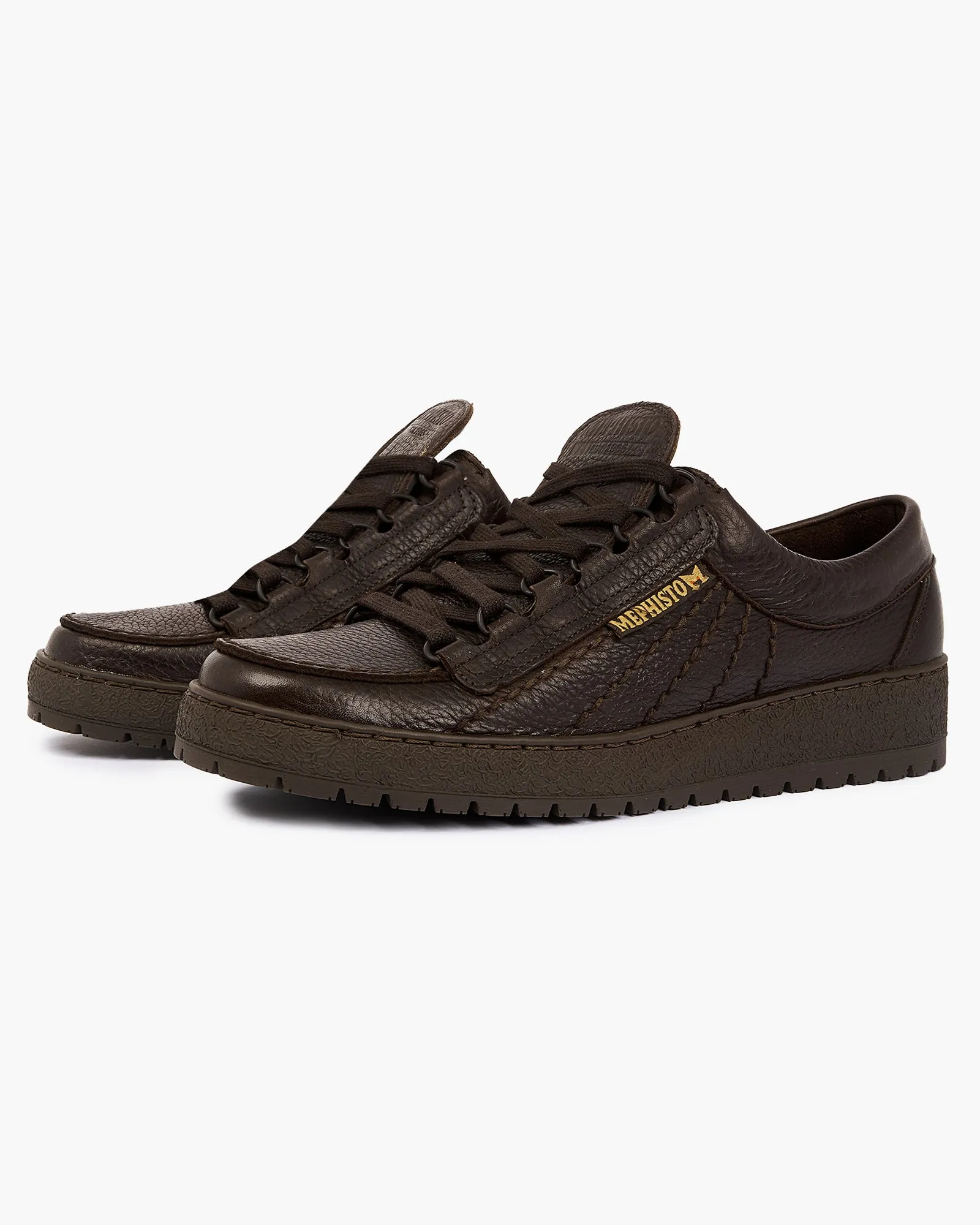 Mephisto Rainbow Shoes - Montana / Dark Brown