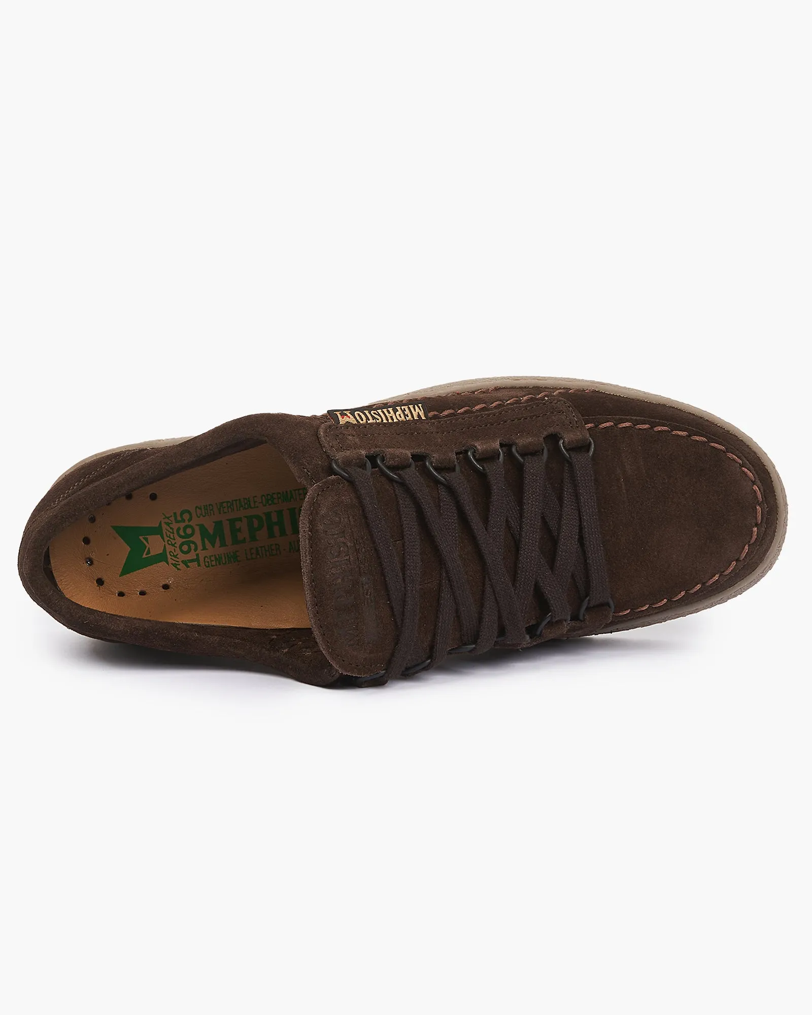 Mephisto Rainbow Shoes - Velours / Dark Brown