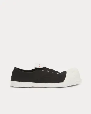 New Wave Canvas Black Low Top Sneakers