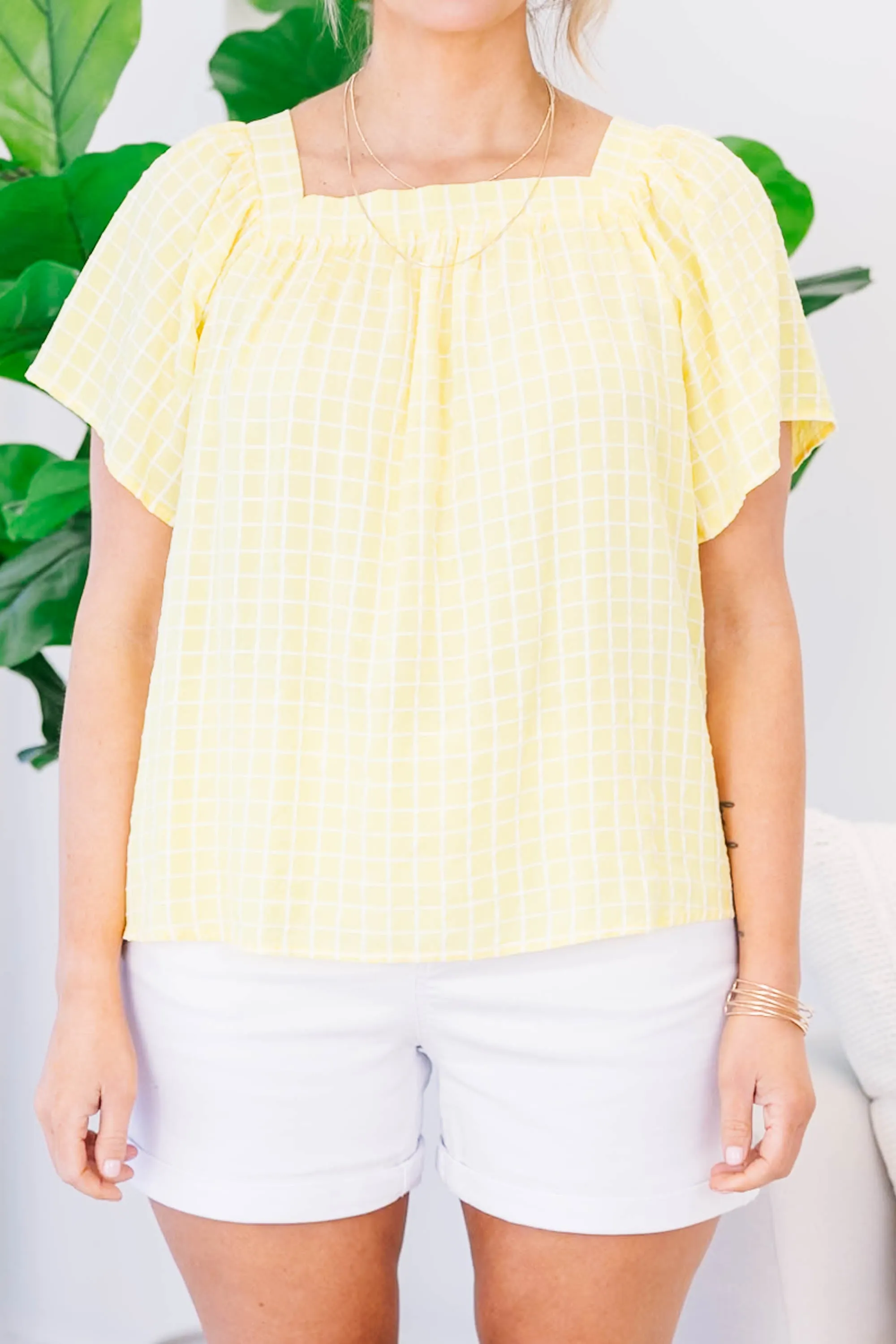 On Her Own Top, Yellow