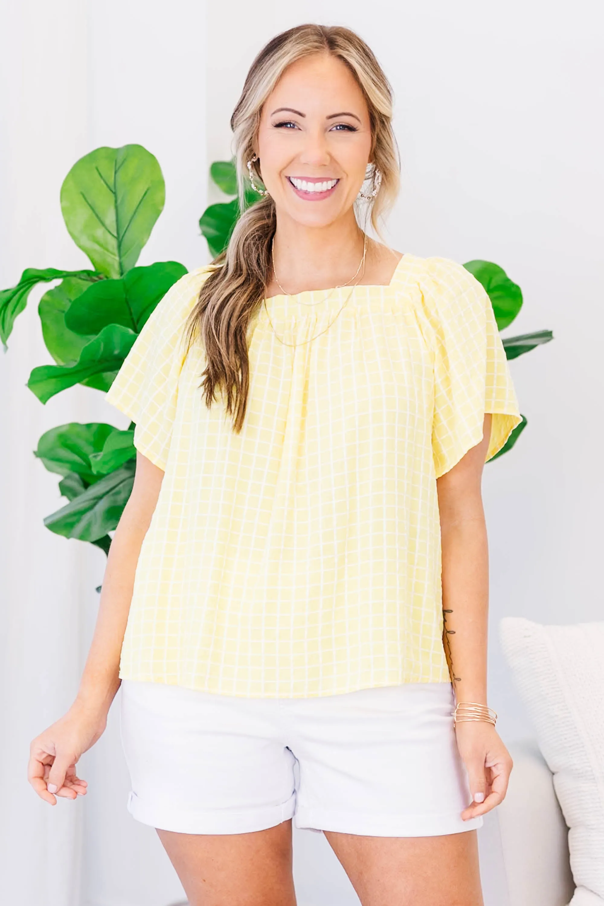 On Her Own Top, Yellow