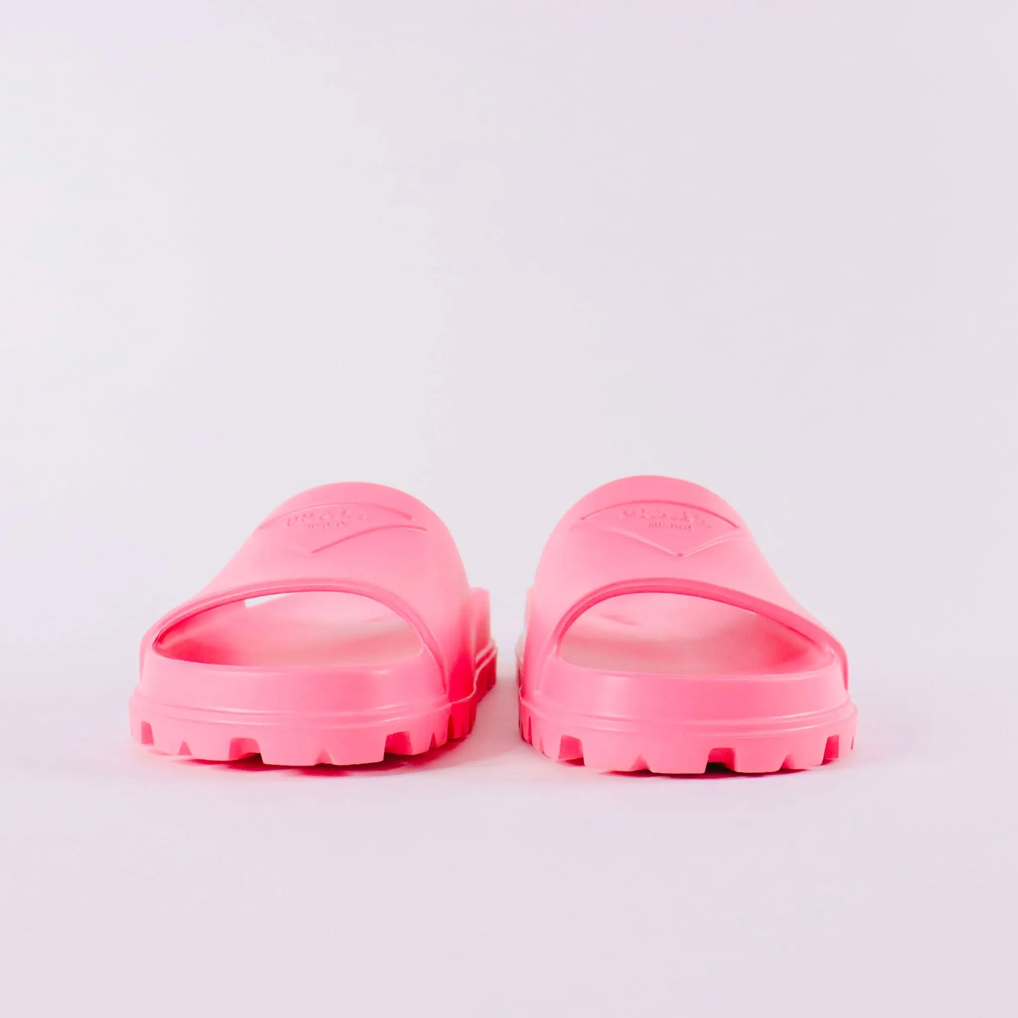 PRADA EVA Rubber Slide Sandals