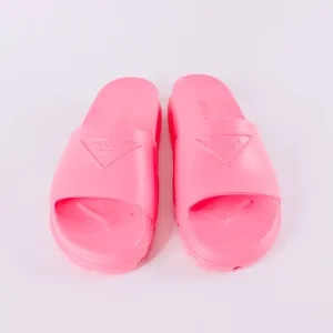 PRADA EVA Rubber Slide Sandals