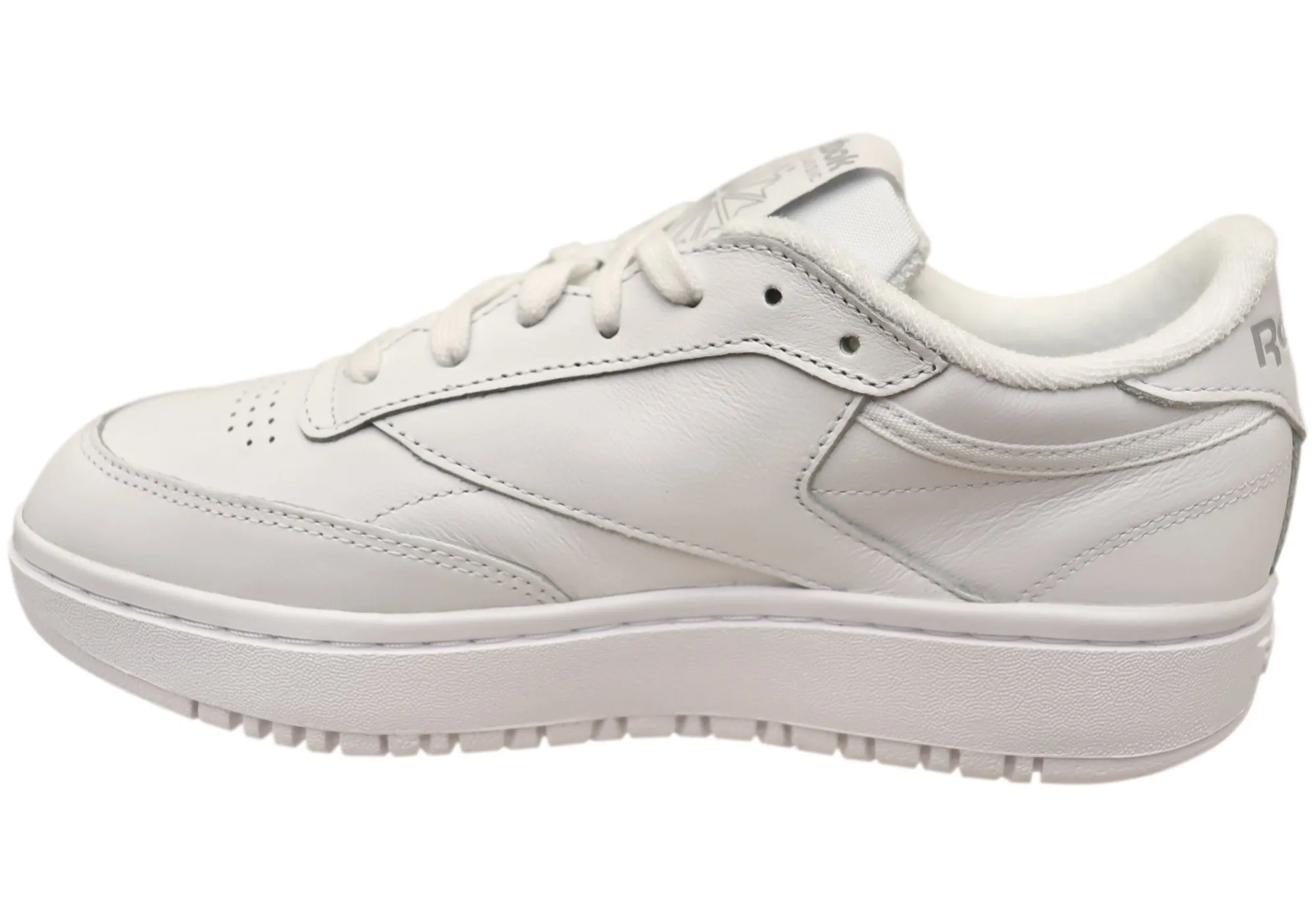Reebok Club C Double Womens Leather Comfortable Sneakers