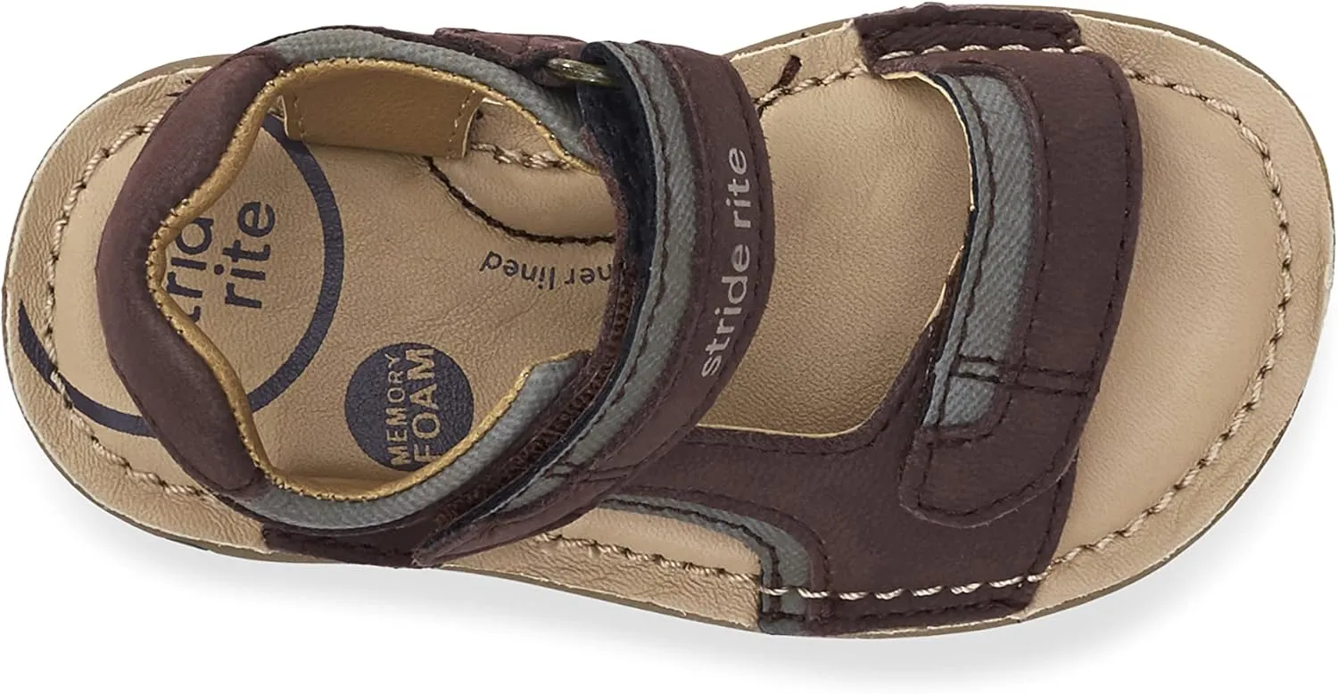 Stride Rite boy's Srt Oaklynn Sandal