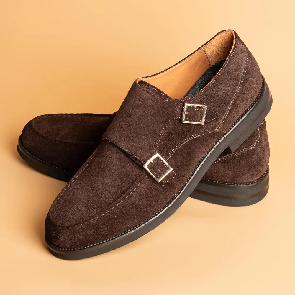 Suede work shoes and versatile Martin boots