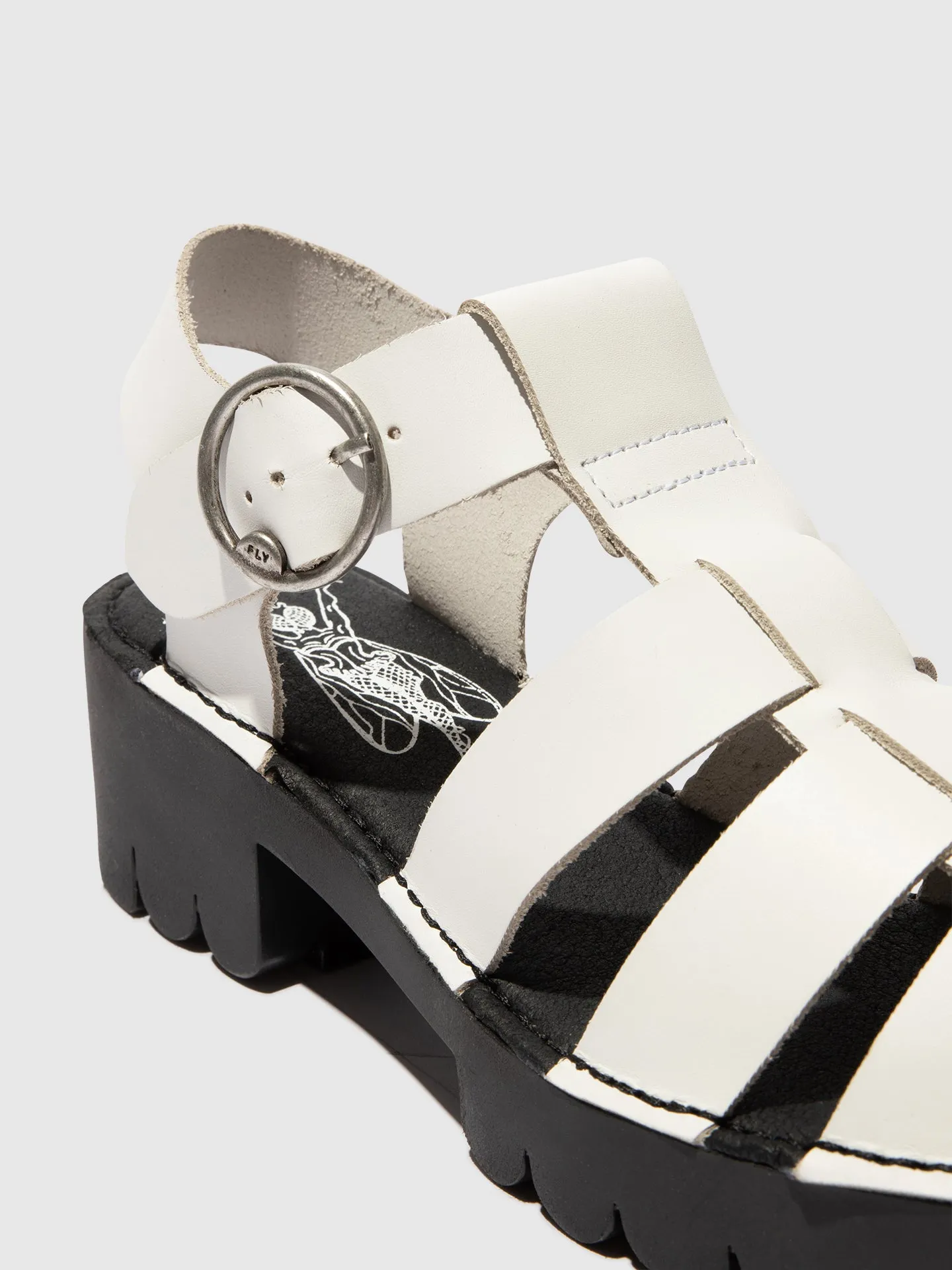 T-Strap Sandals EMME511FLY OFFWHITE