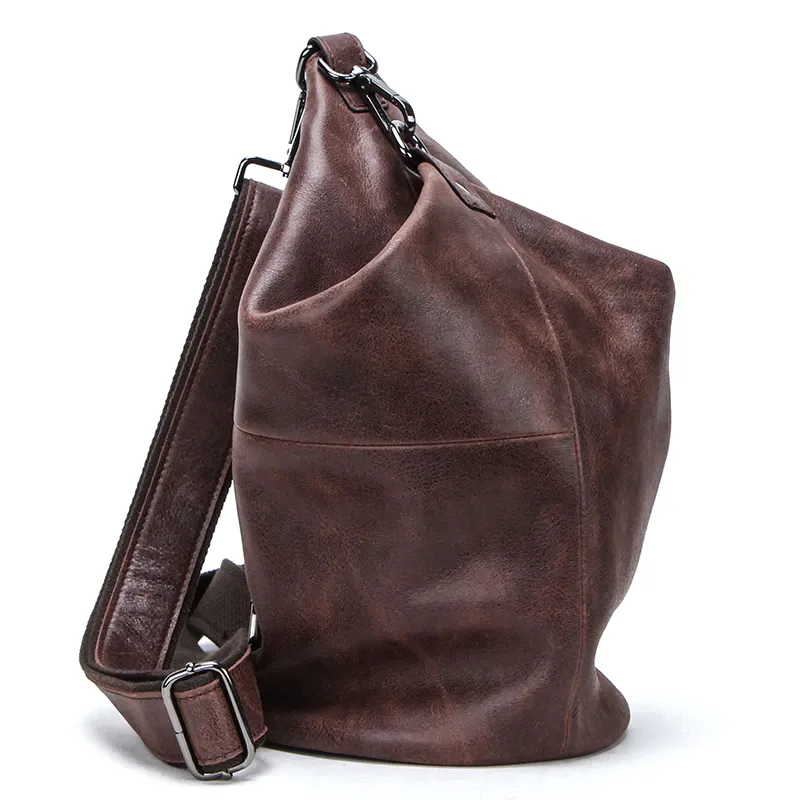 USS Bags Pinto Men's Leather Crossbody Handbag