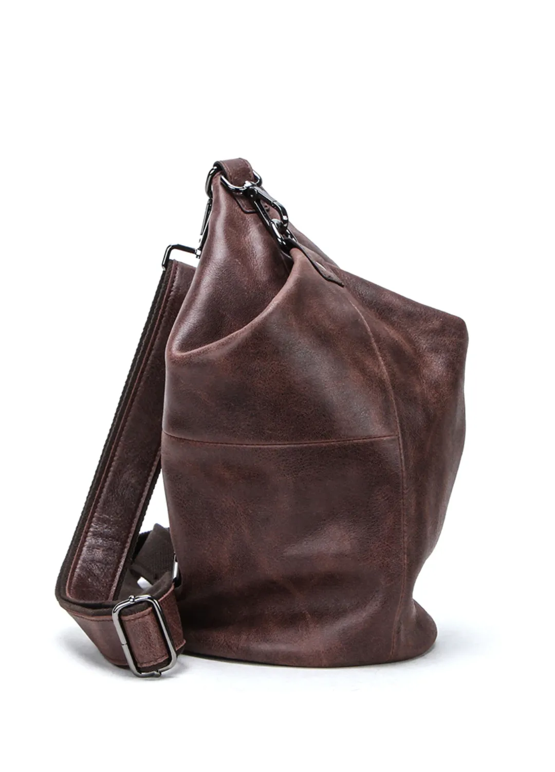 USS Bags Pinto Men's Leather Crossbody Handbag