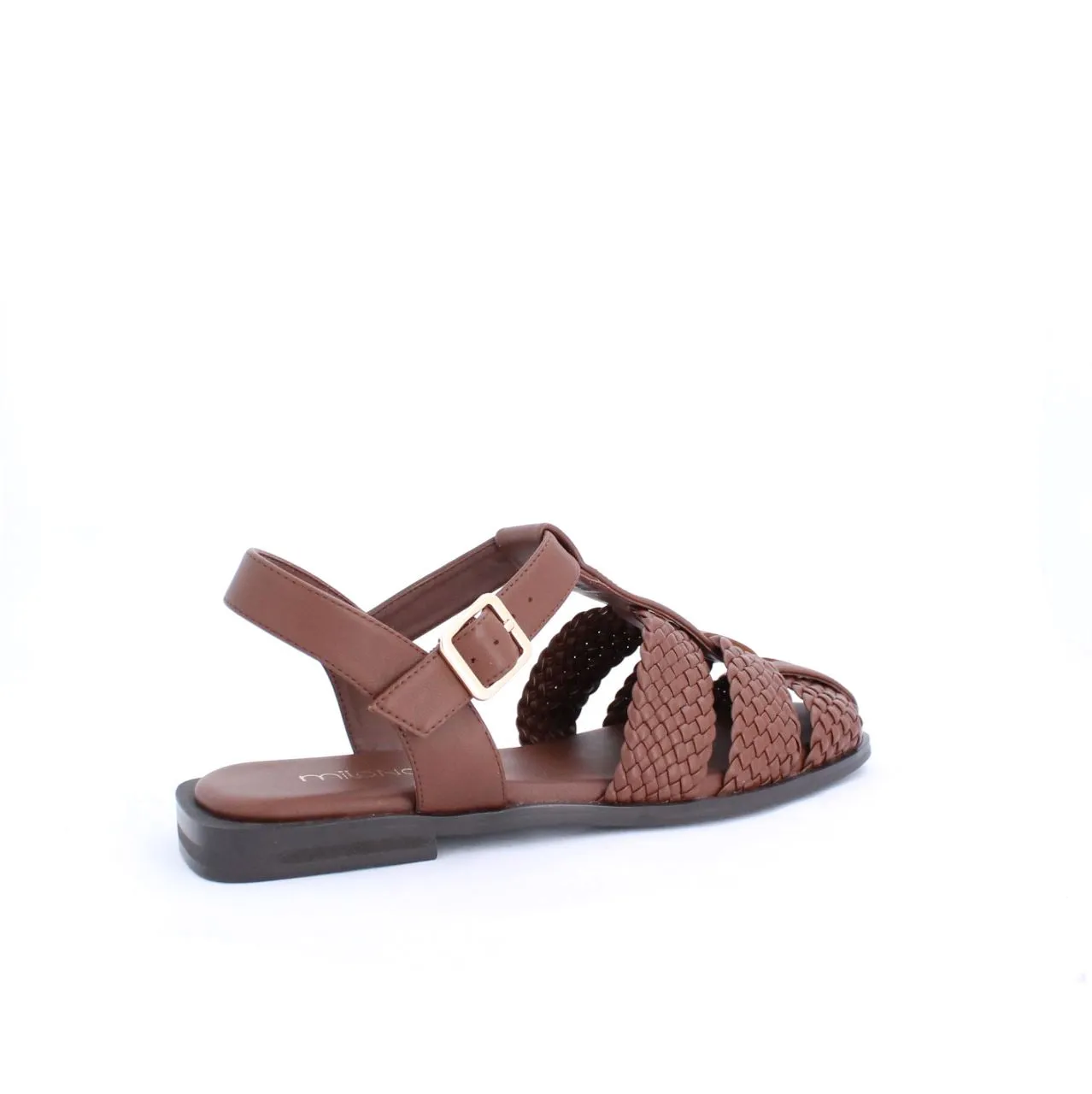 VIVIANNE-ANKLE STRAP-HEELS-BROWN