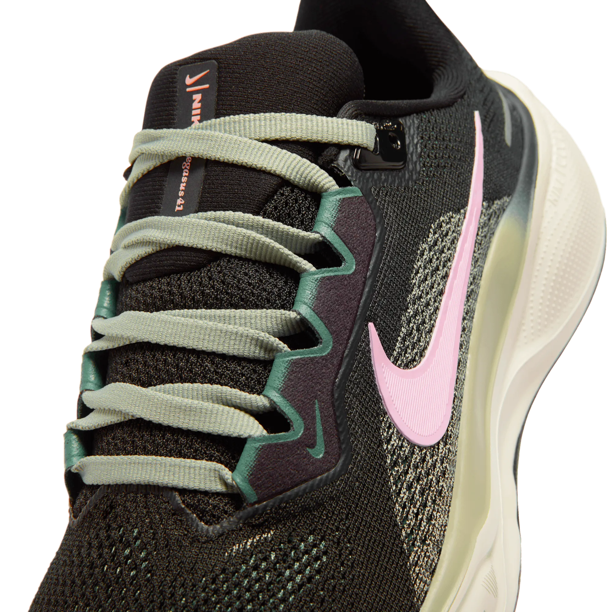 Women's Air Zoom Pegasus 41 (009 - Black/Pink Foam-Jade Horizon-Bicoastal)