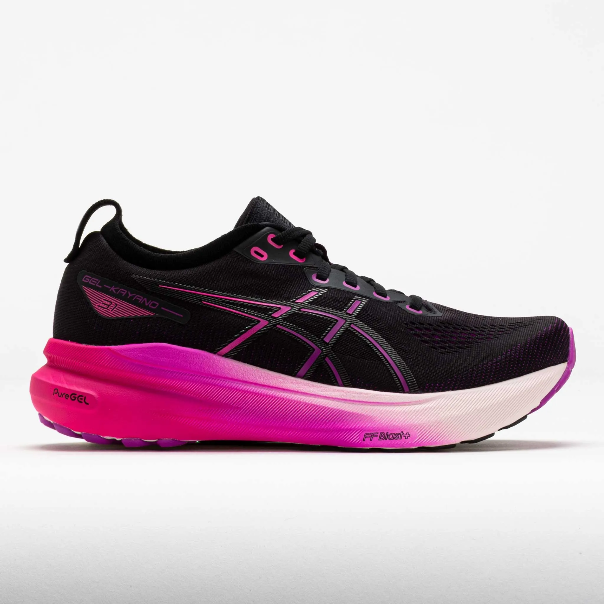 Women's ASICS Gel Kayano 31 (Black Bold Magenta)