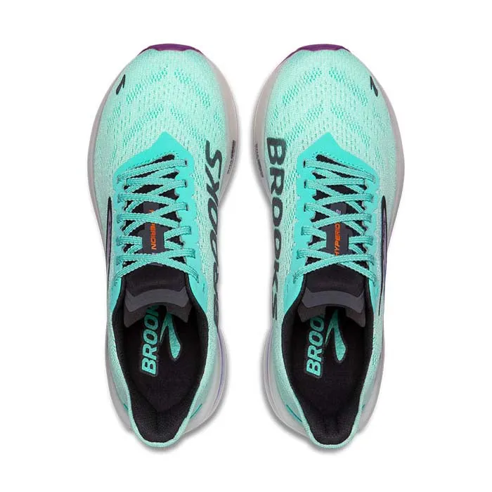 Womens Brooks Running Hyperion 2 in Cockatoo/Purple/Lavender