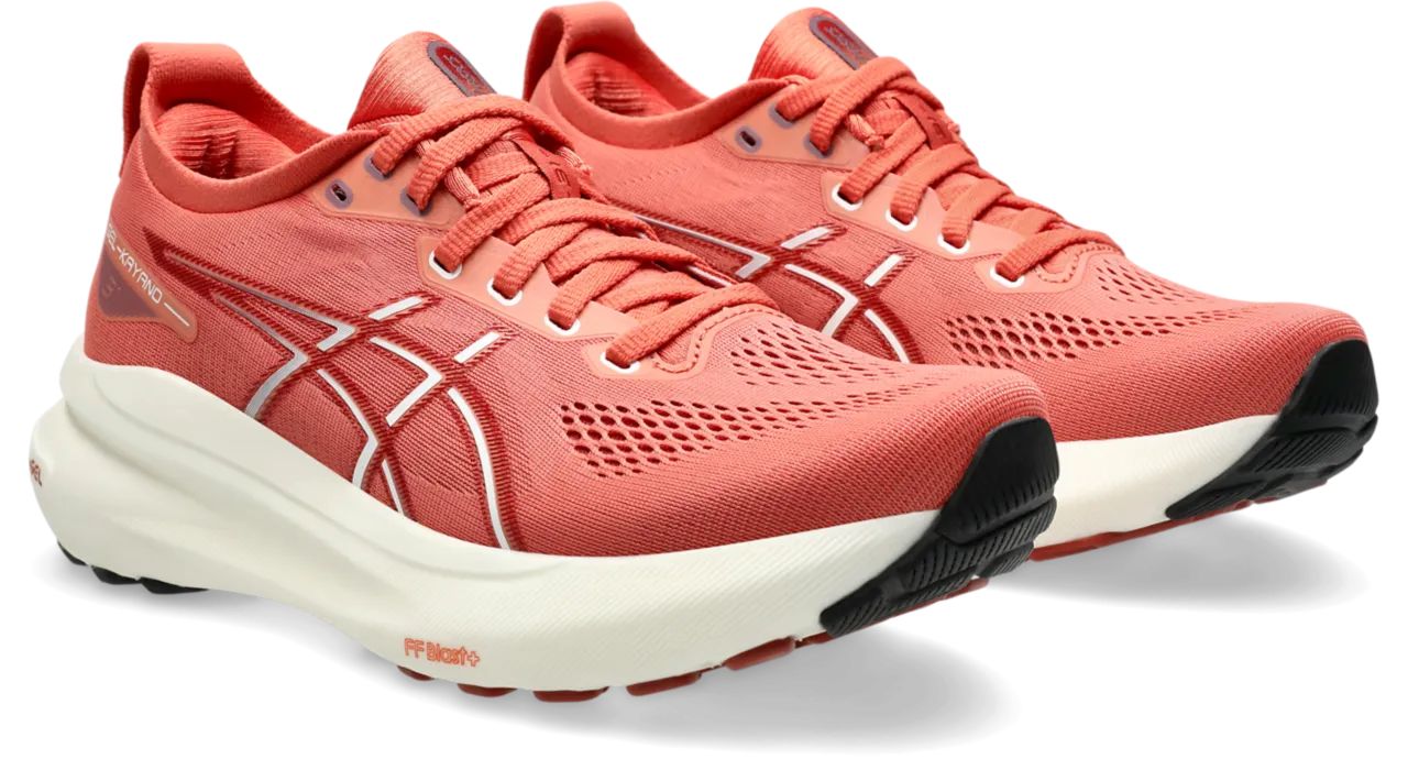 Women's GEL-Kayano 31 (600 - Desert Red/White)