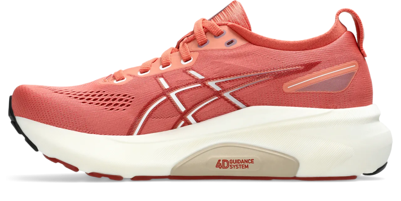 Women's GEL-Kayano 31 (600 - Desert Red/White)